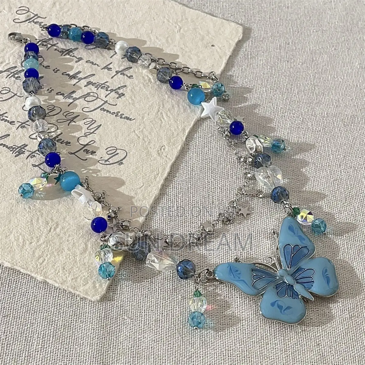 Y2k Punk Necklace Lady Vintage Necklace Accessories