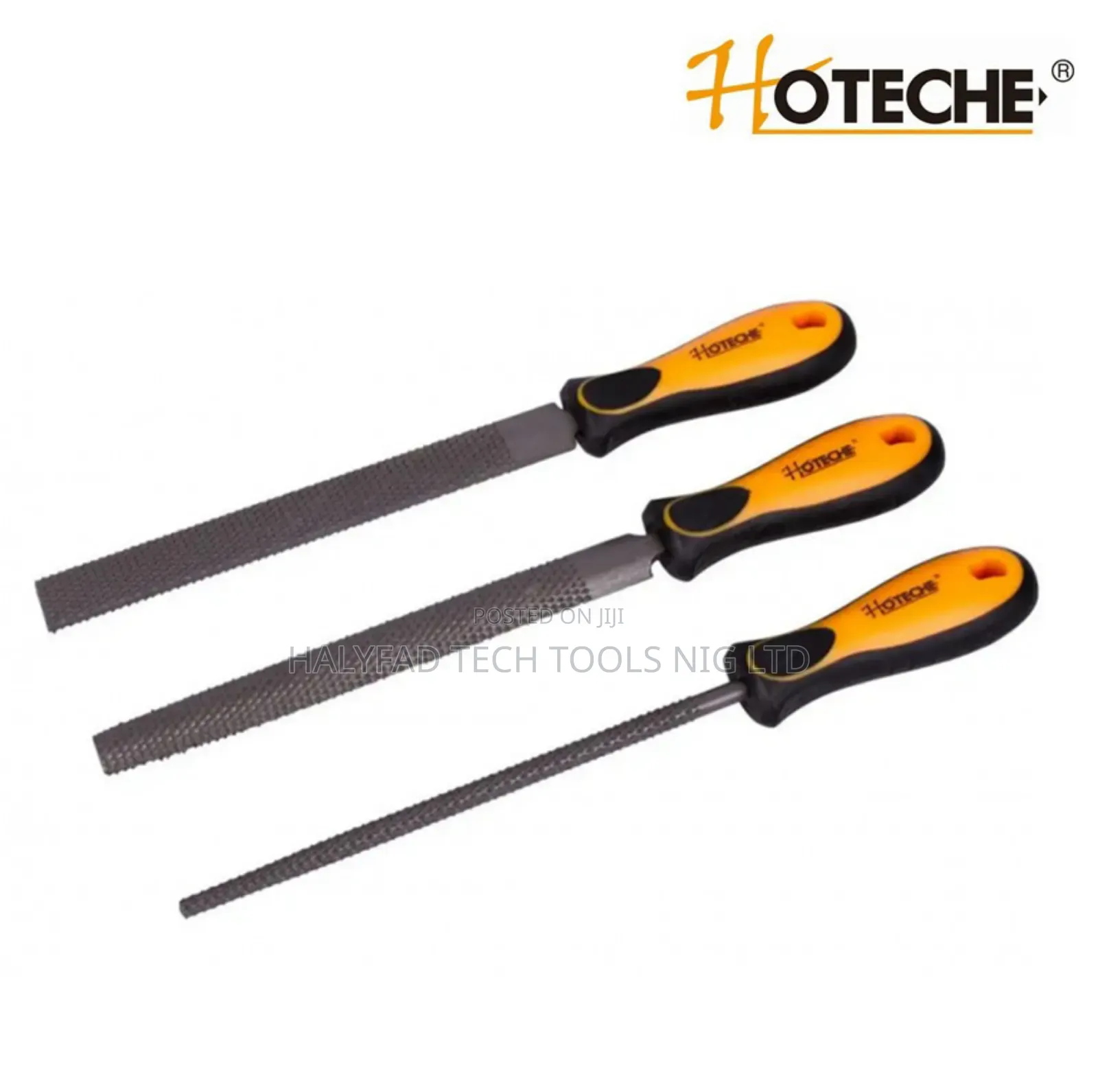 3 Pcs Wood Rasp File Set 8" (200mm)