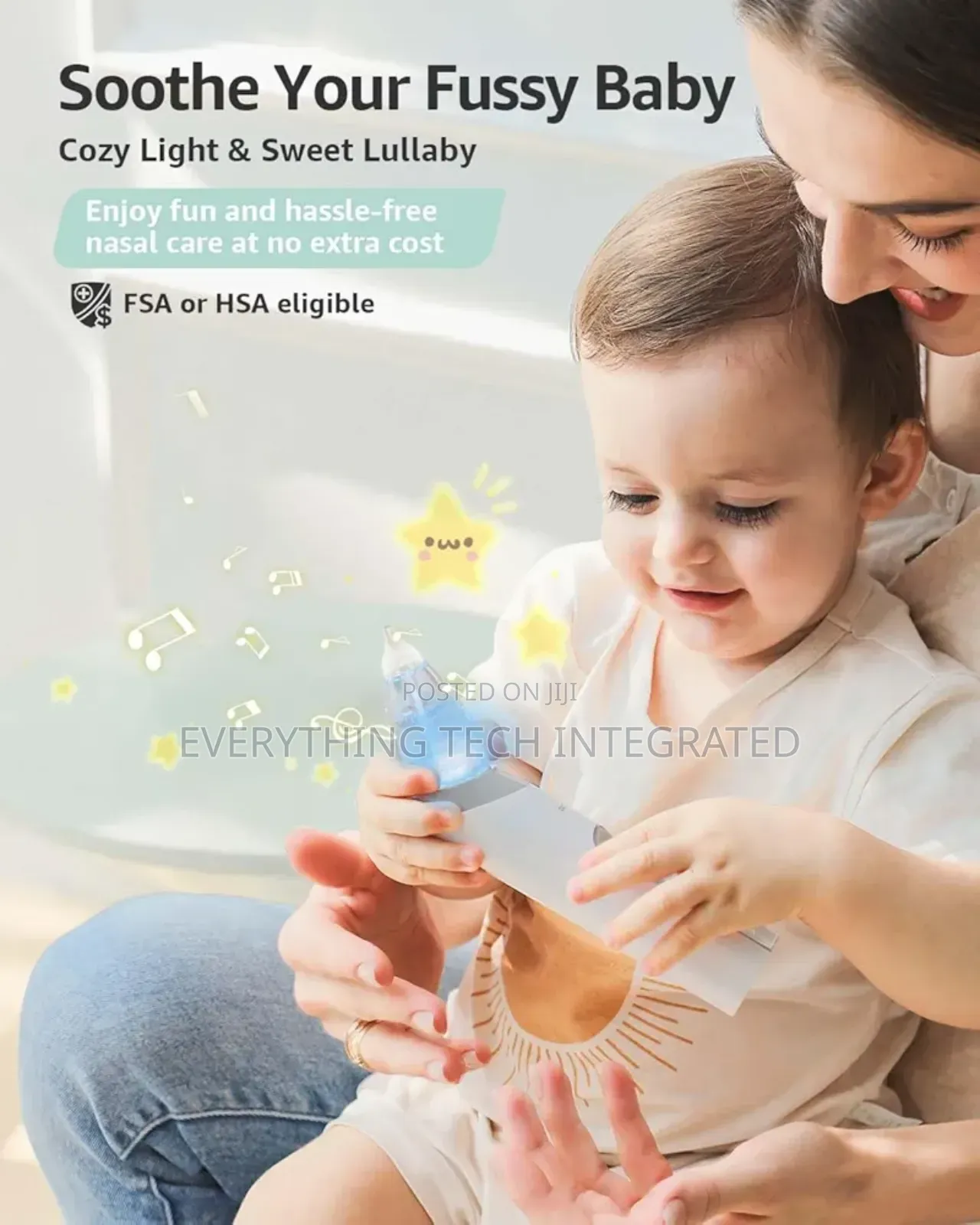 Grownsy Nasal Aspirator For Baby, Electric Baby Nose Sucker