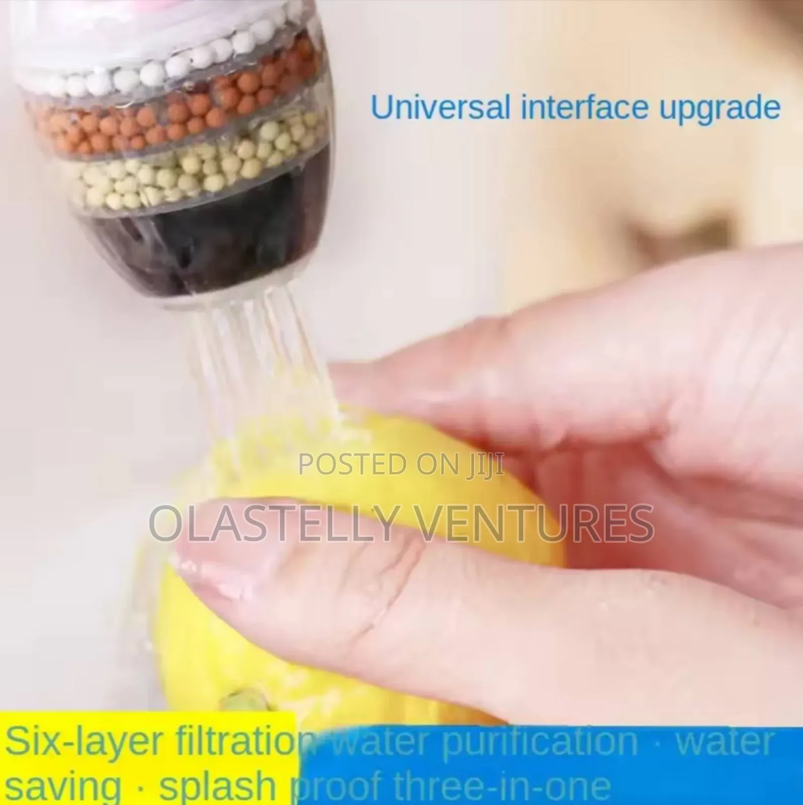 6-Layers Water Filter Tap Purifier Medical Stone Ti