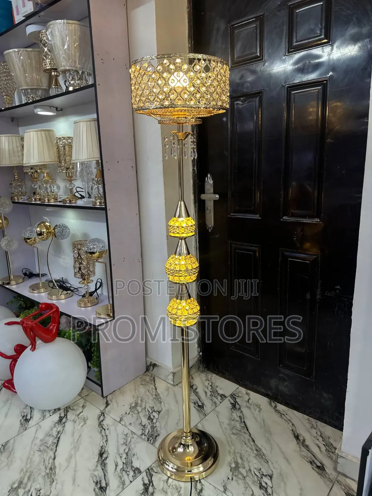 New Modern Luxury Crystal Floor Lamp