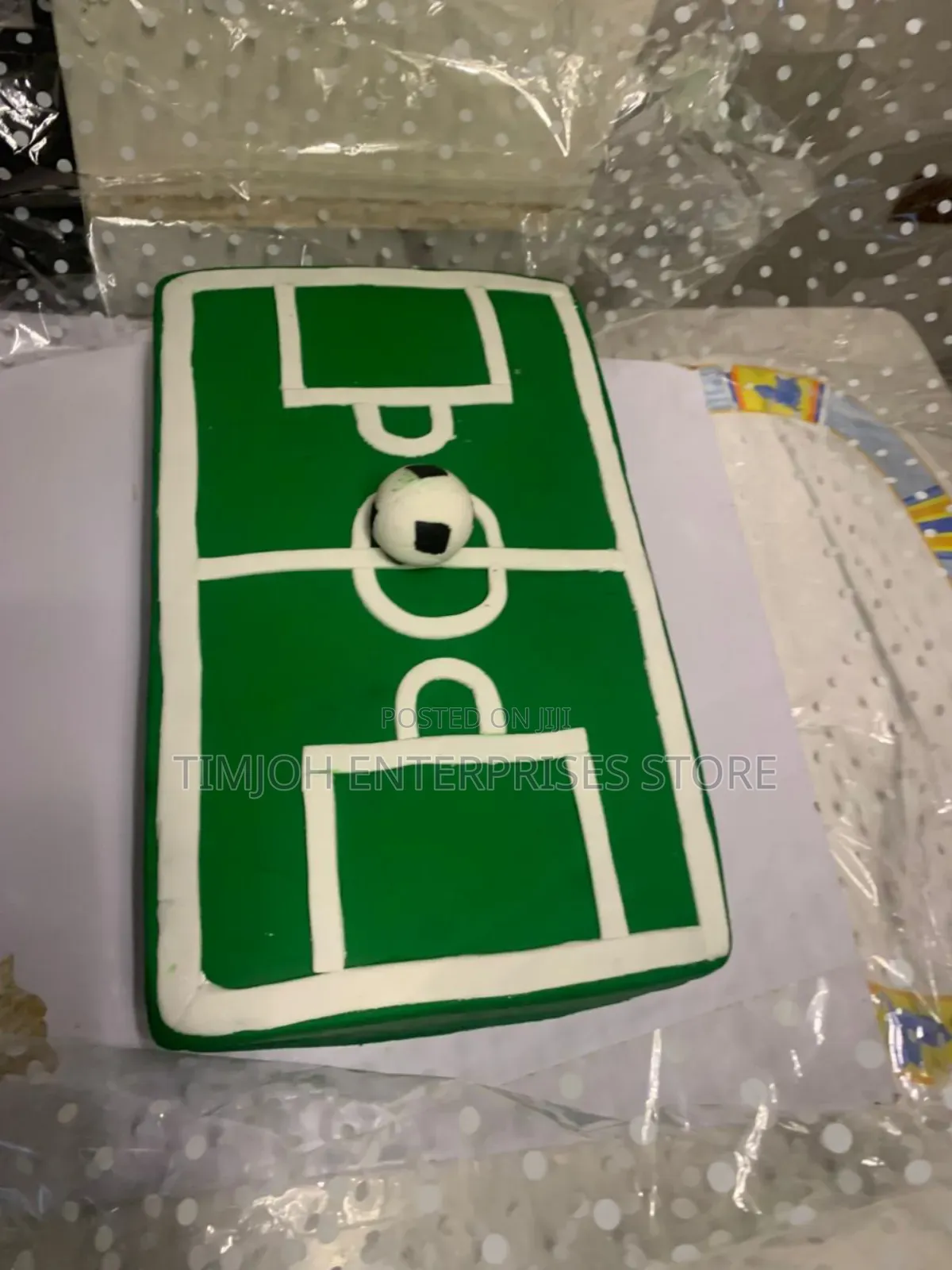 Football Field Themed Cake