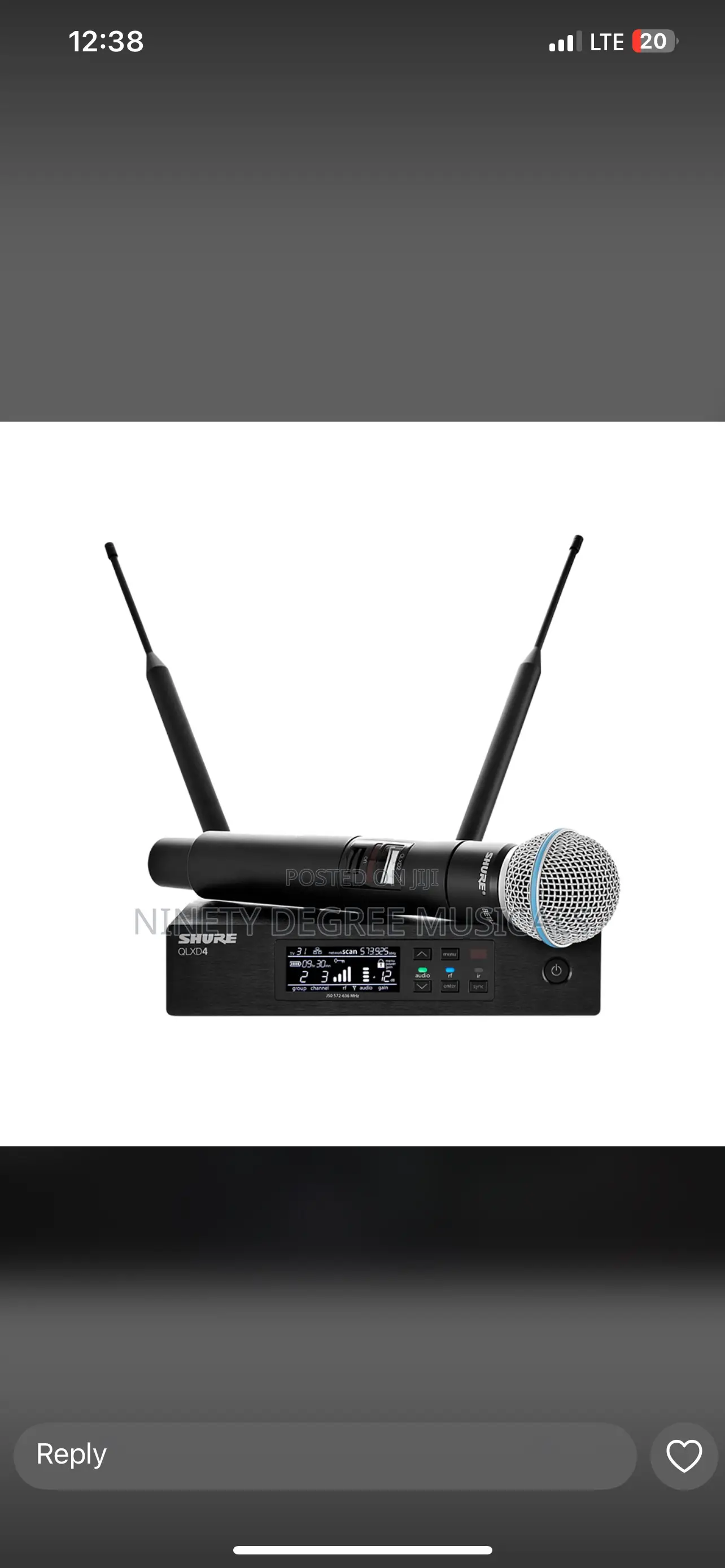 Shure QLXD Sm58