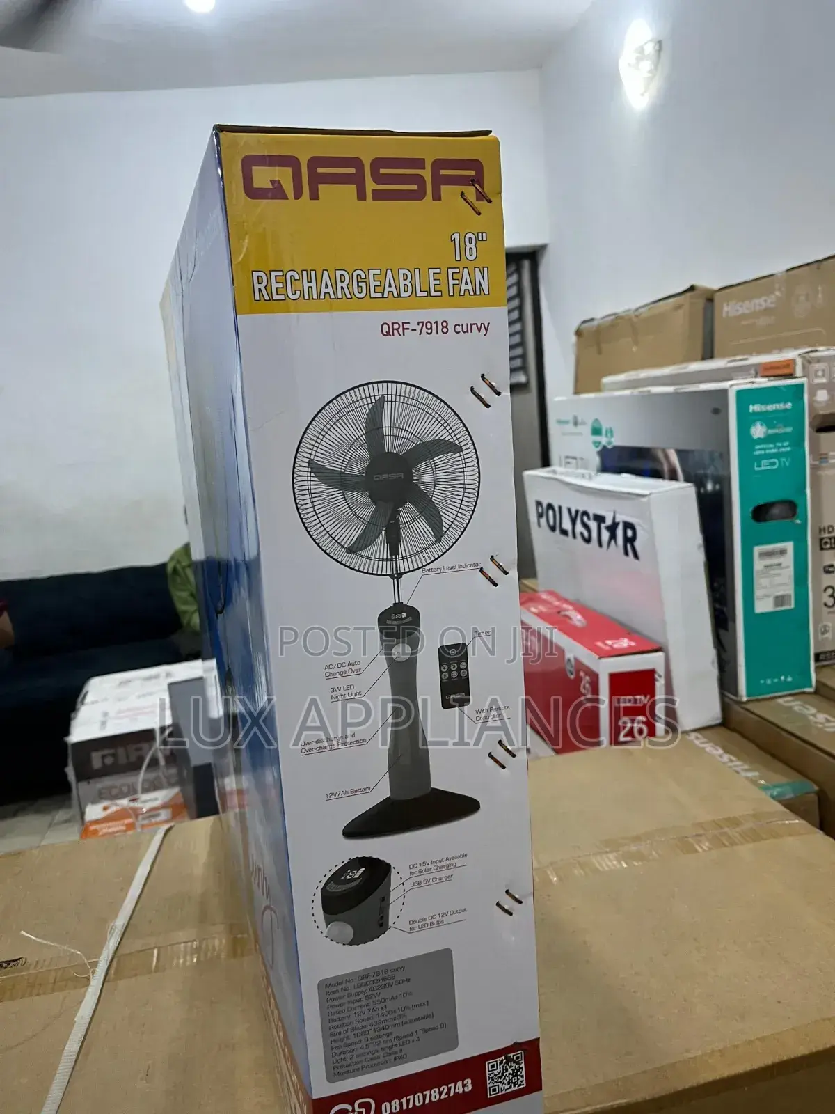 Best Quality Rechargeable Standing Fan