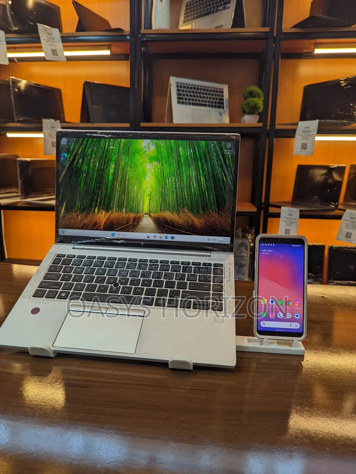 Laptop and Phone Stand