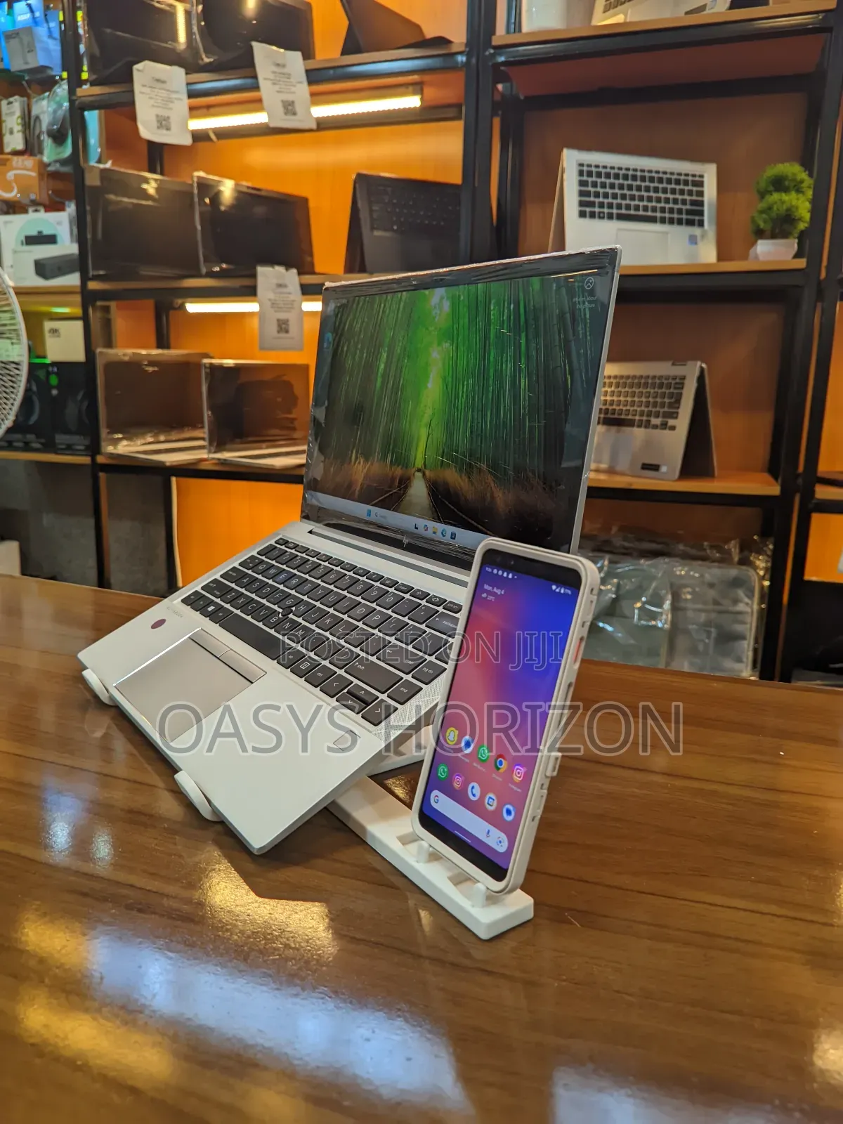 Laptop and Phone Stand
