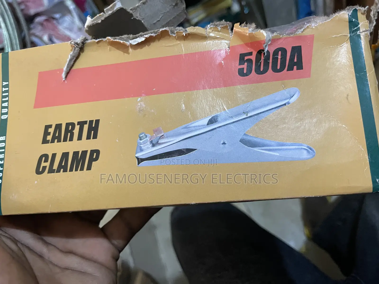 Earth Clamp Crocodile Type 500a