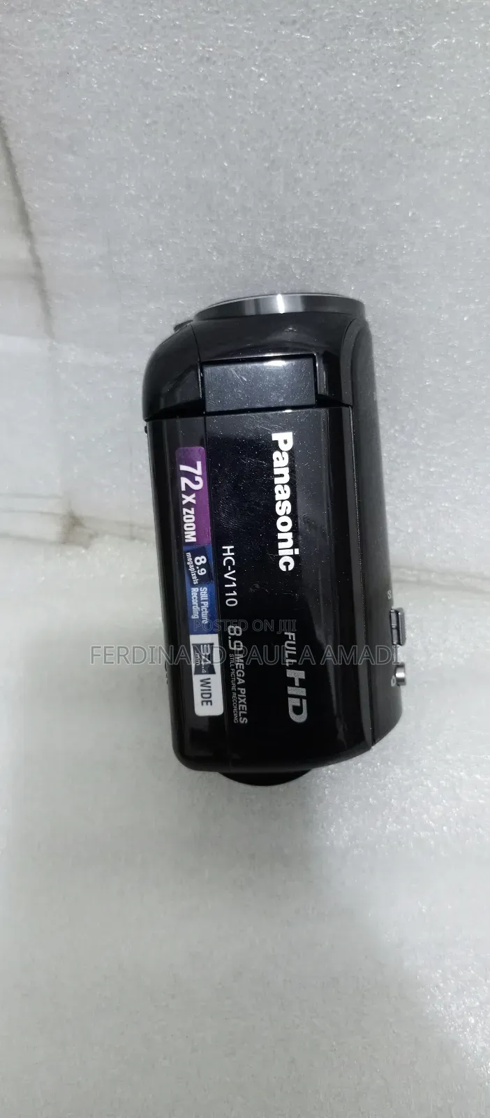 Panasonic Full Hd Video Camera With External Sd Card Port