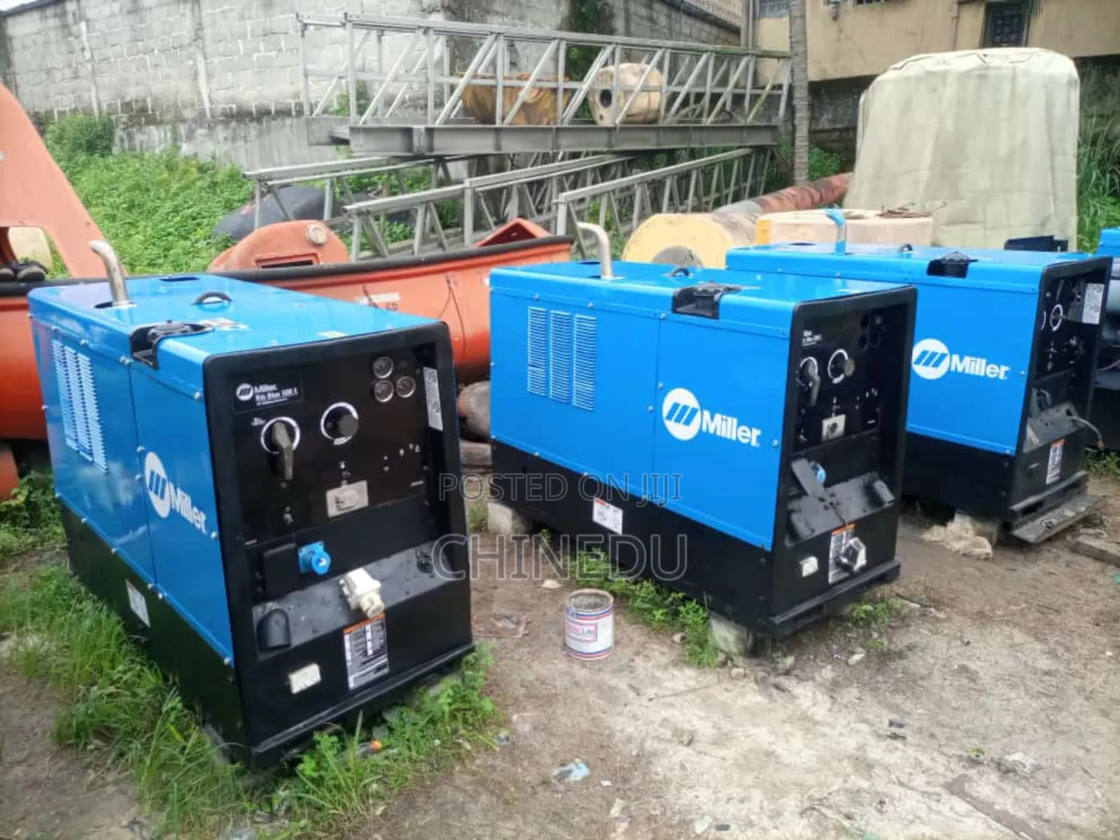 Big Blue Welding Machine Miller 500× Diesel Dri