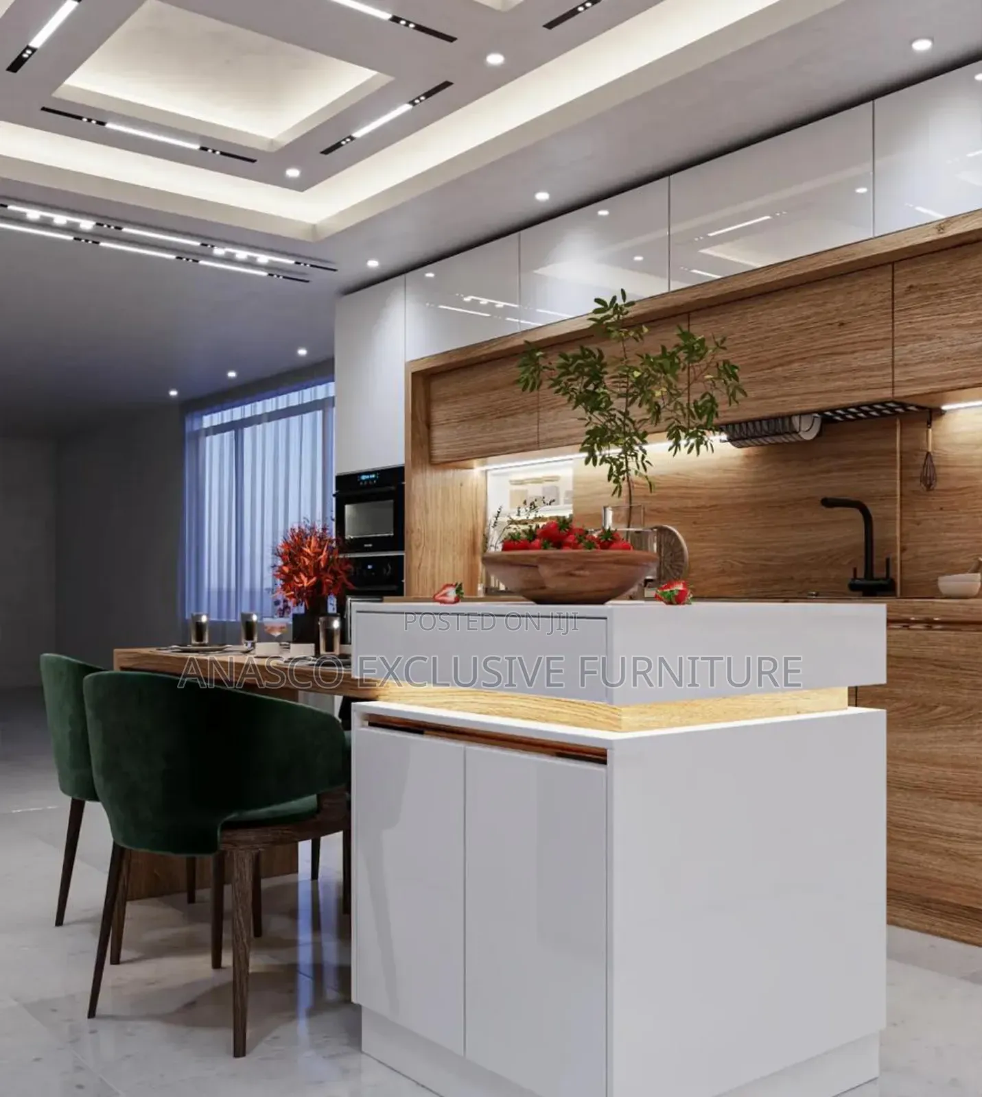 Luxury Kitchen Cabinet Full Option