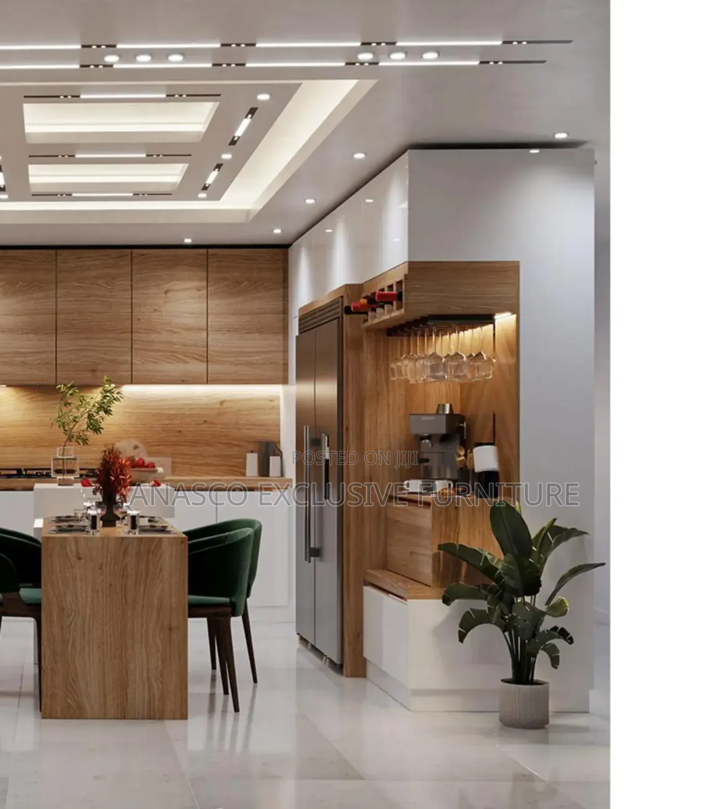 Luxury Kitchen Cabinet Full Option