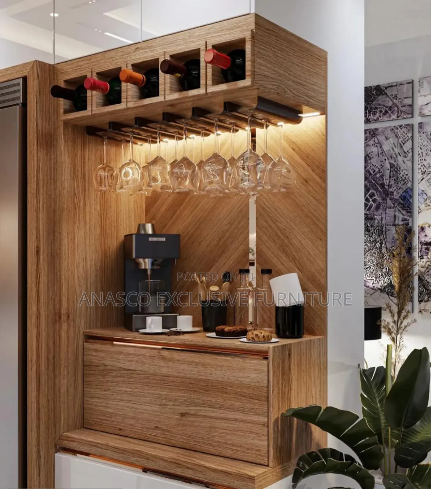 Luxury Kitchen Cabinet Full Option