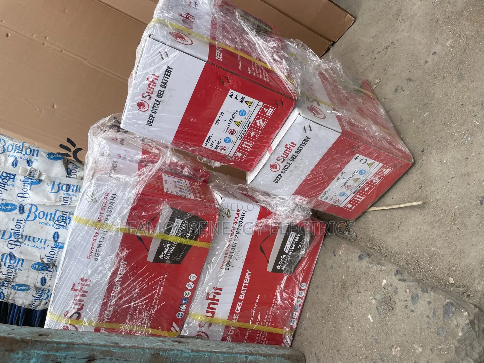 100a Deep Cycle Gel Solar Battery