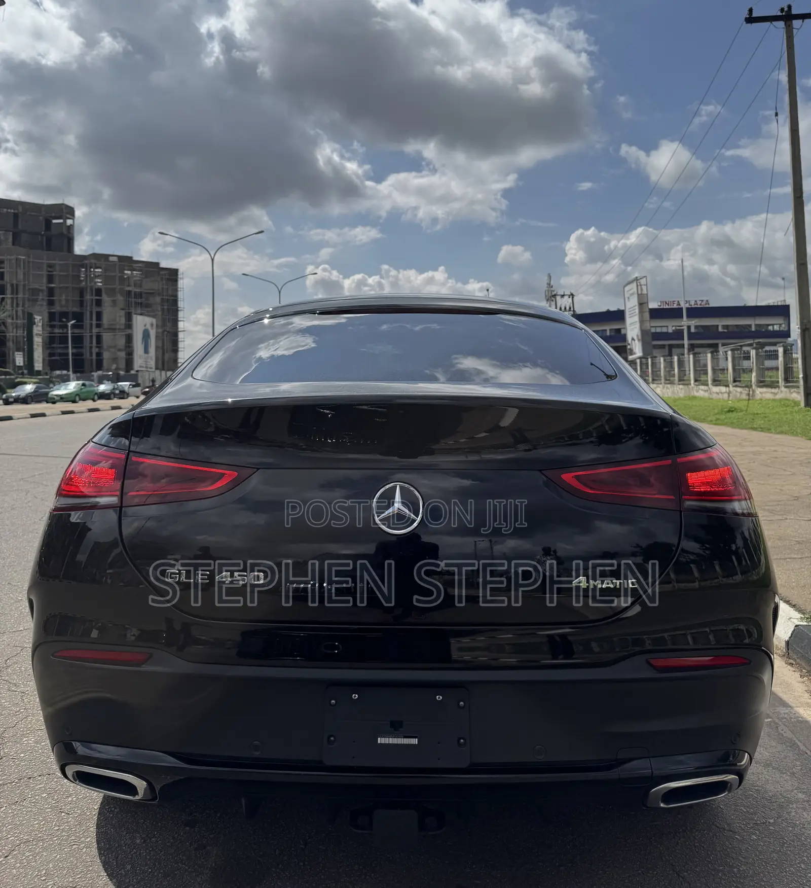 Mercedes-Benz GLE-Class GLE 450 4MATIC 2022 Black