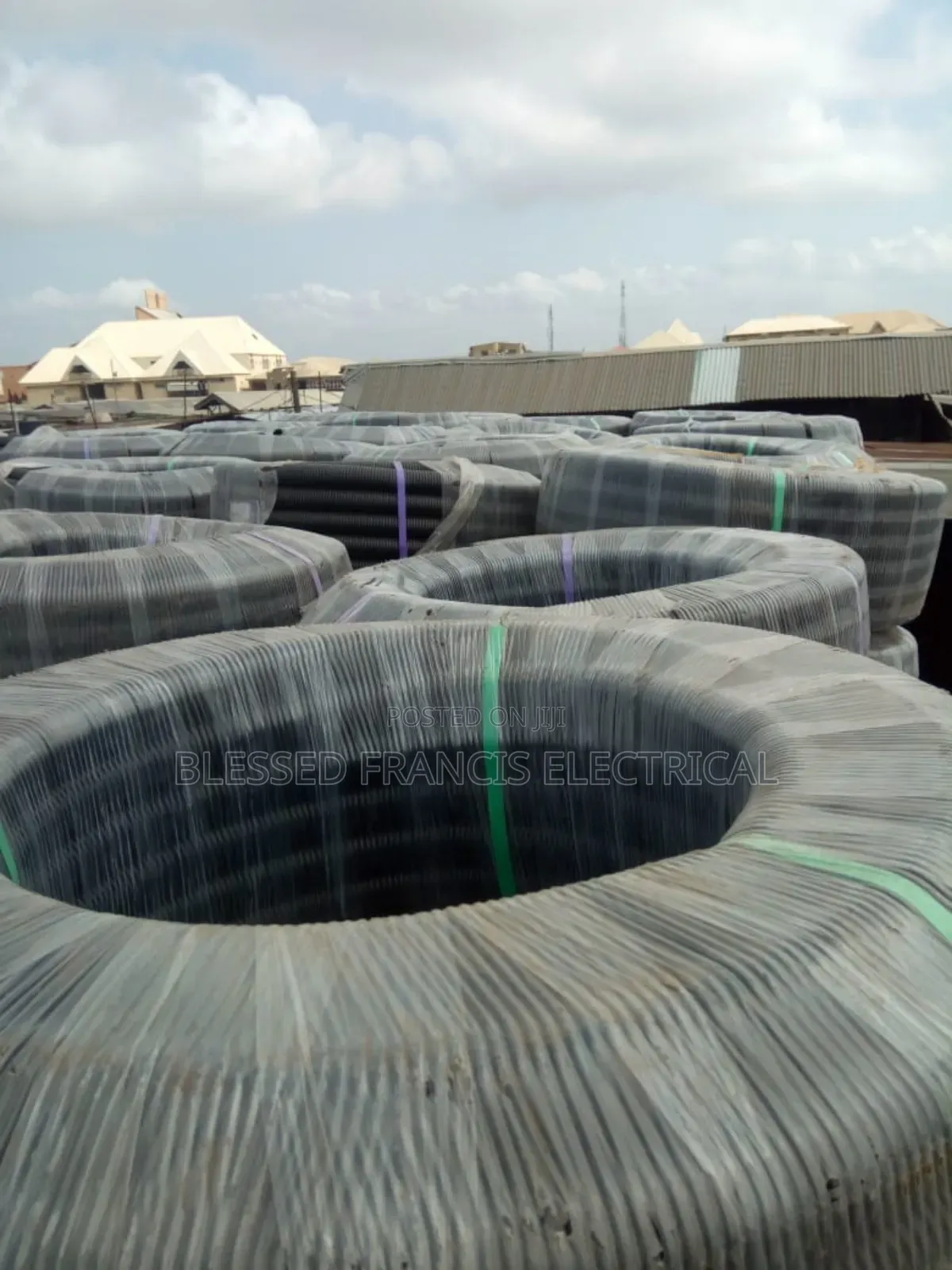 Flexible Pipe Condit Black 50mm