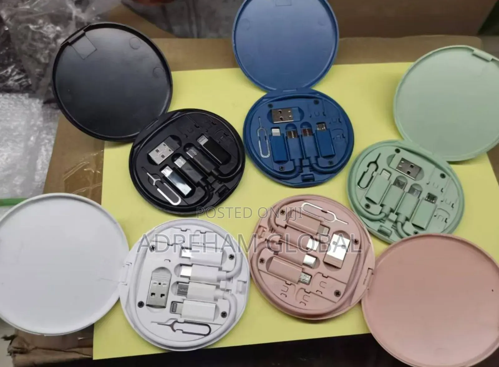 Portable Data Cable Storage Box