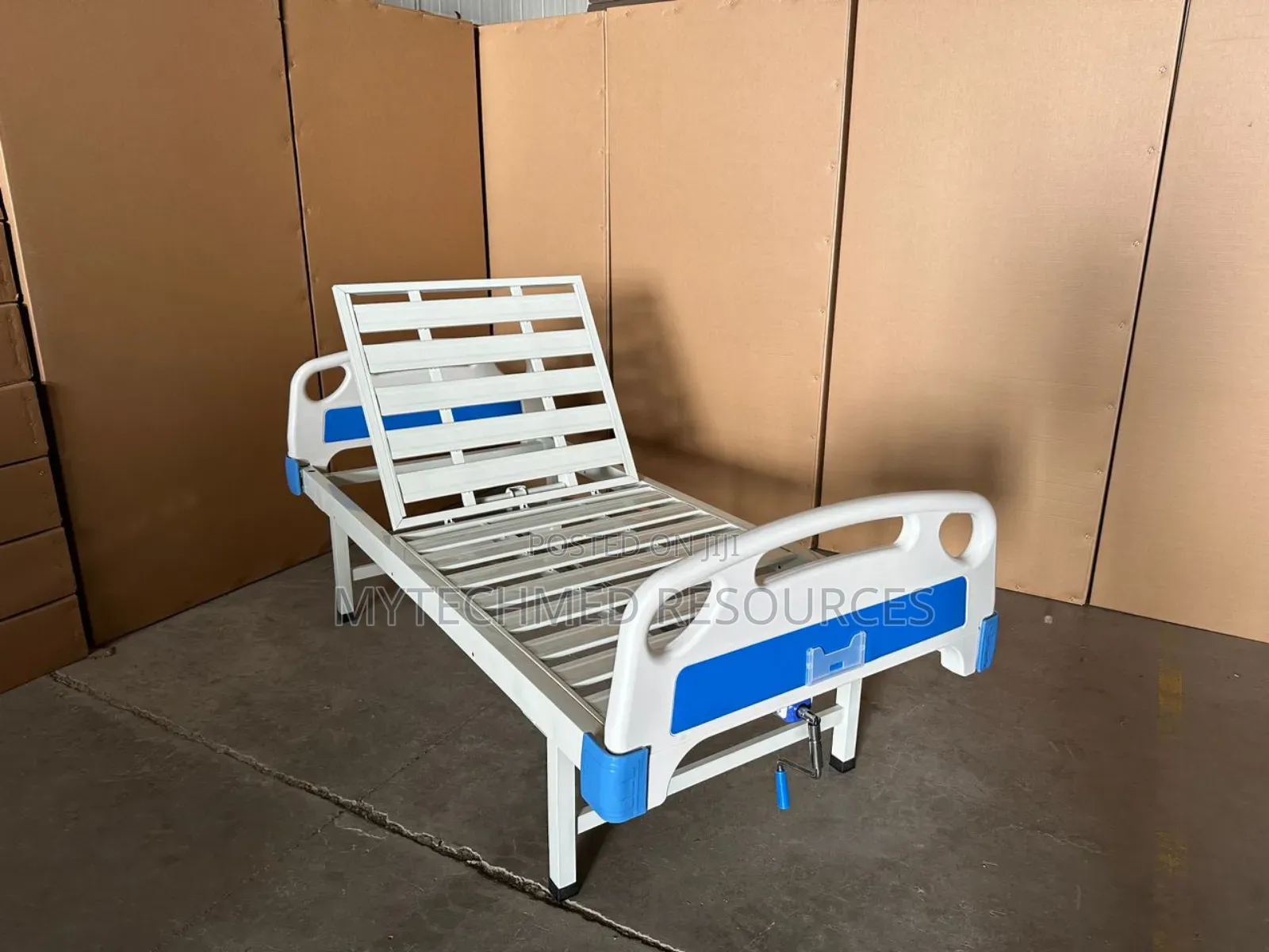Hospital Bed Single Crank Abs