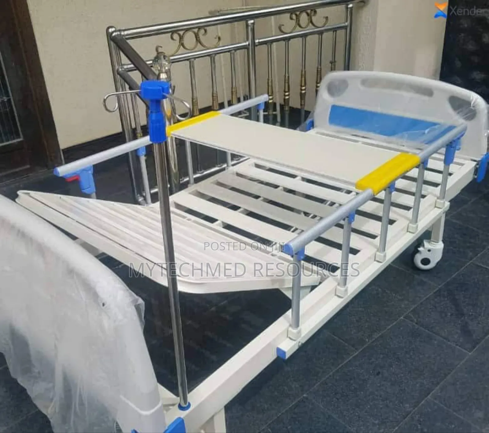 Hospital Bed Single Crank Abs