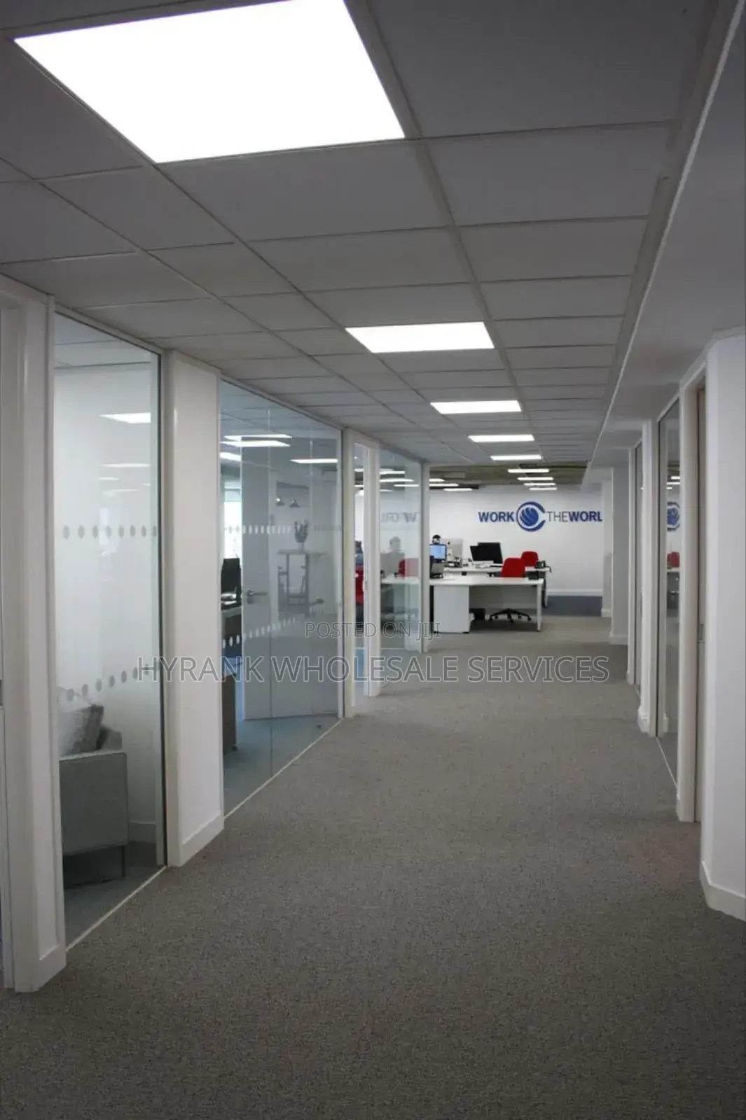60 by 60 Akt Modular Fittings, Led Lights