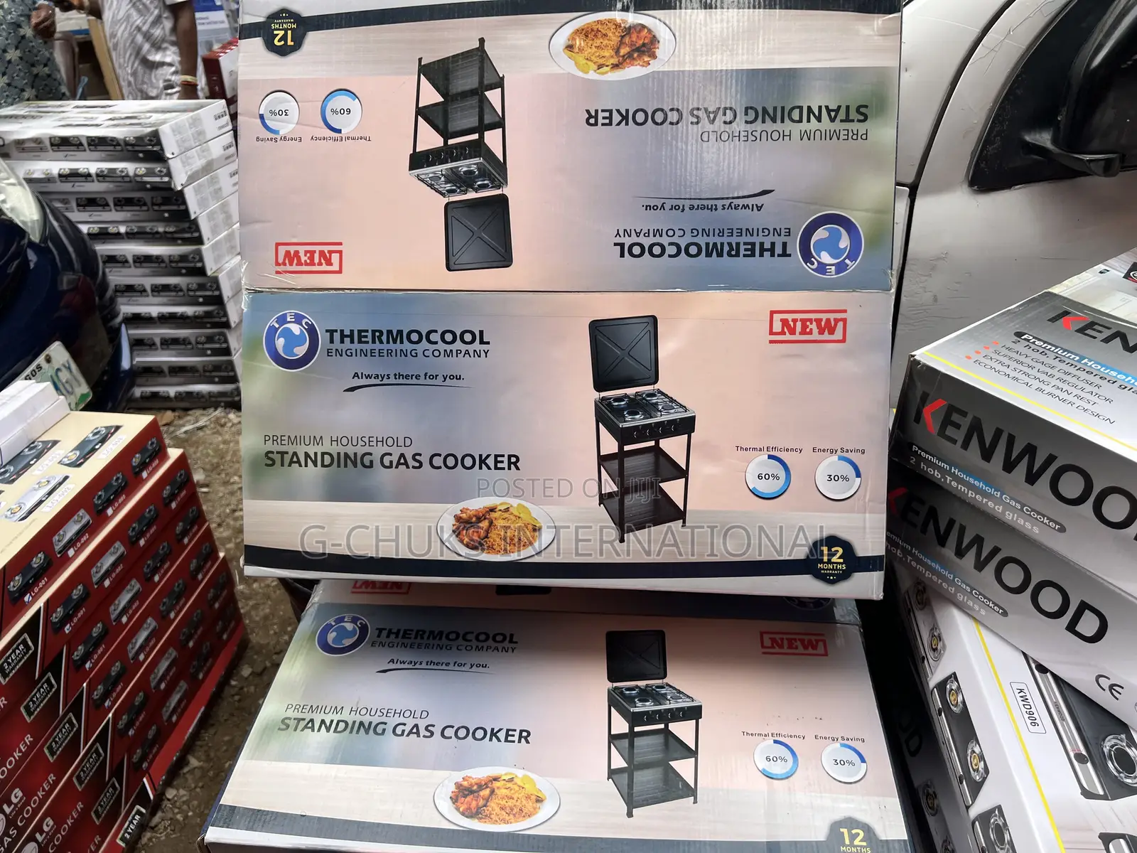 Thermocool Premium Household Standing Gas Cooker