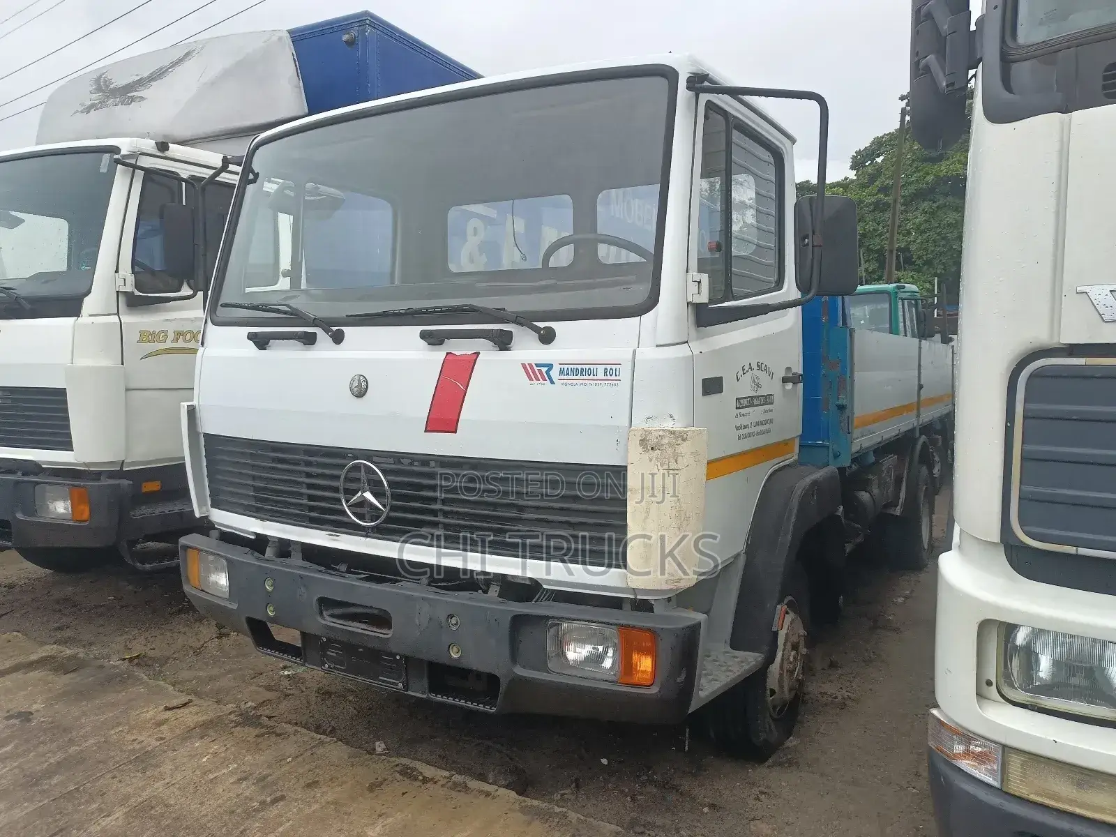 Mercedes Benz 814 Tipper and Pickup Multi_purpose Truck German Crafted