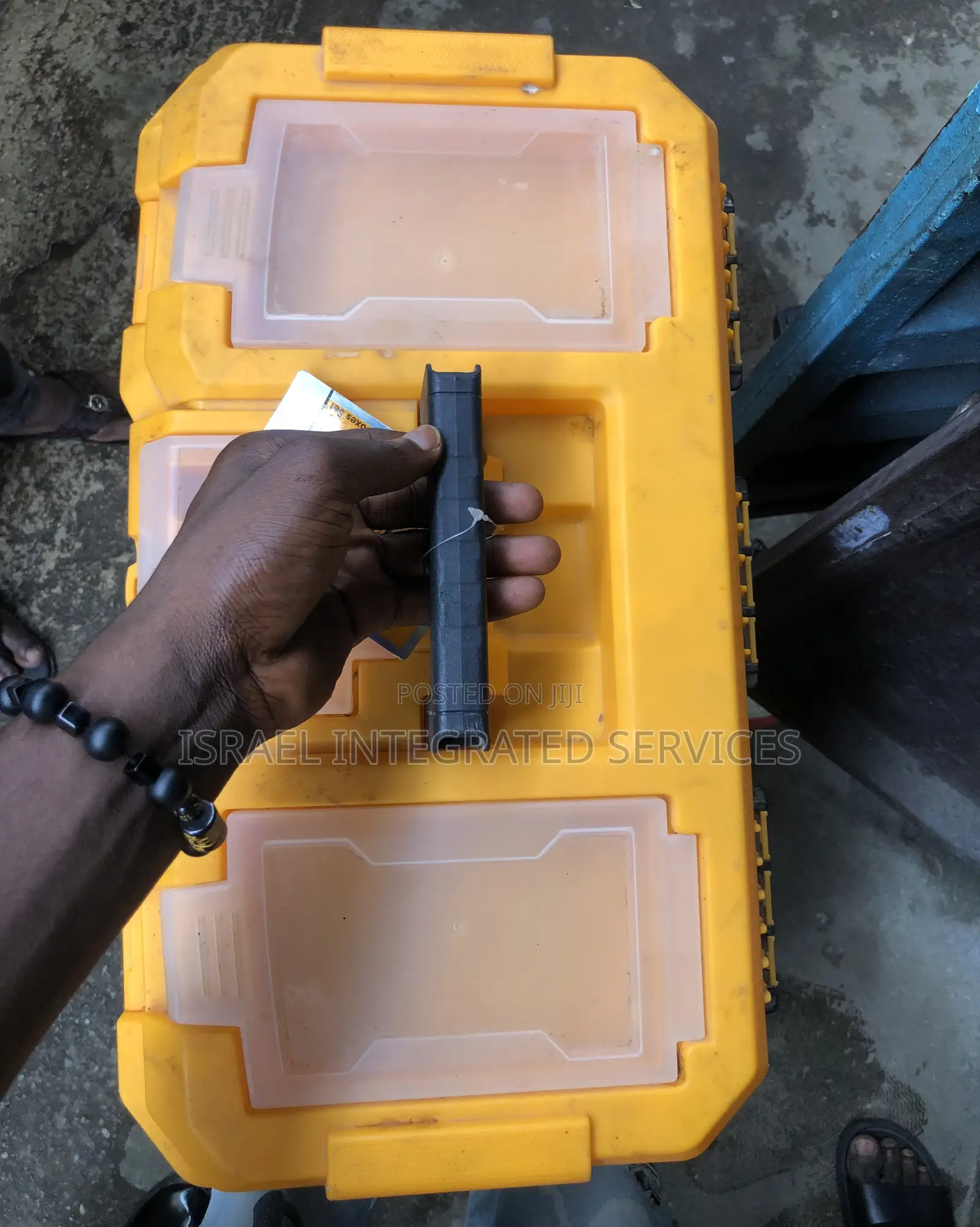 Plastic Empty Tools Box Ingco 20” Available Different Sizes