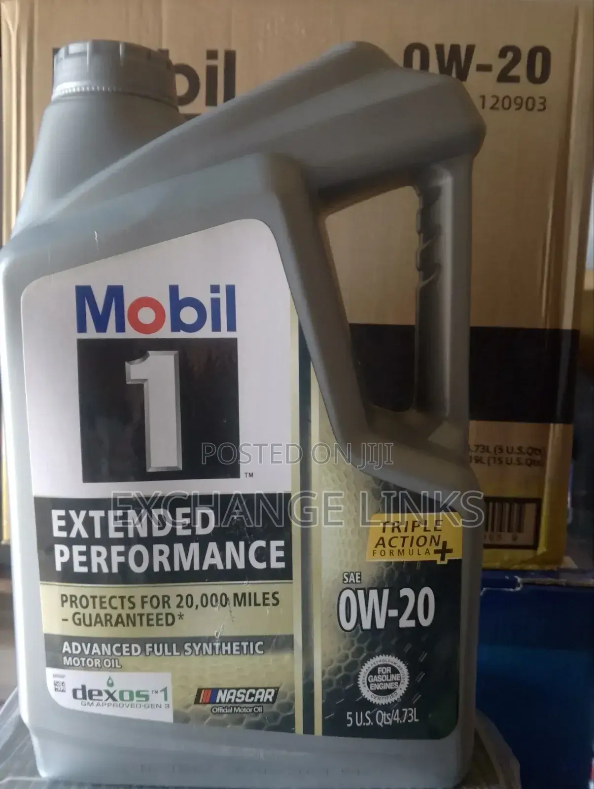 T Mobil 1 0w-20 5l Triple Action Advanced Full Synthetic