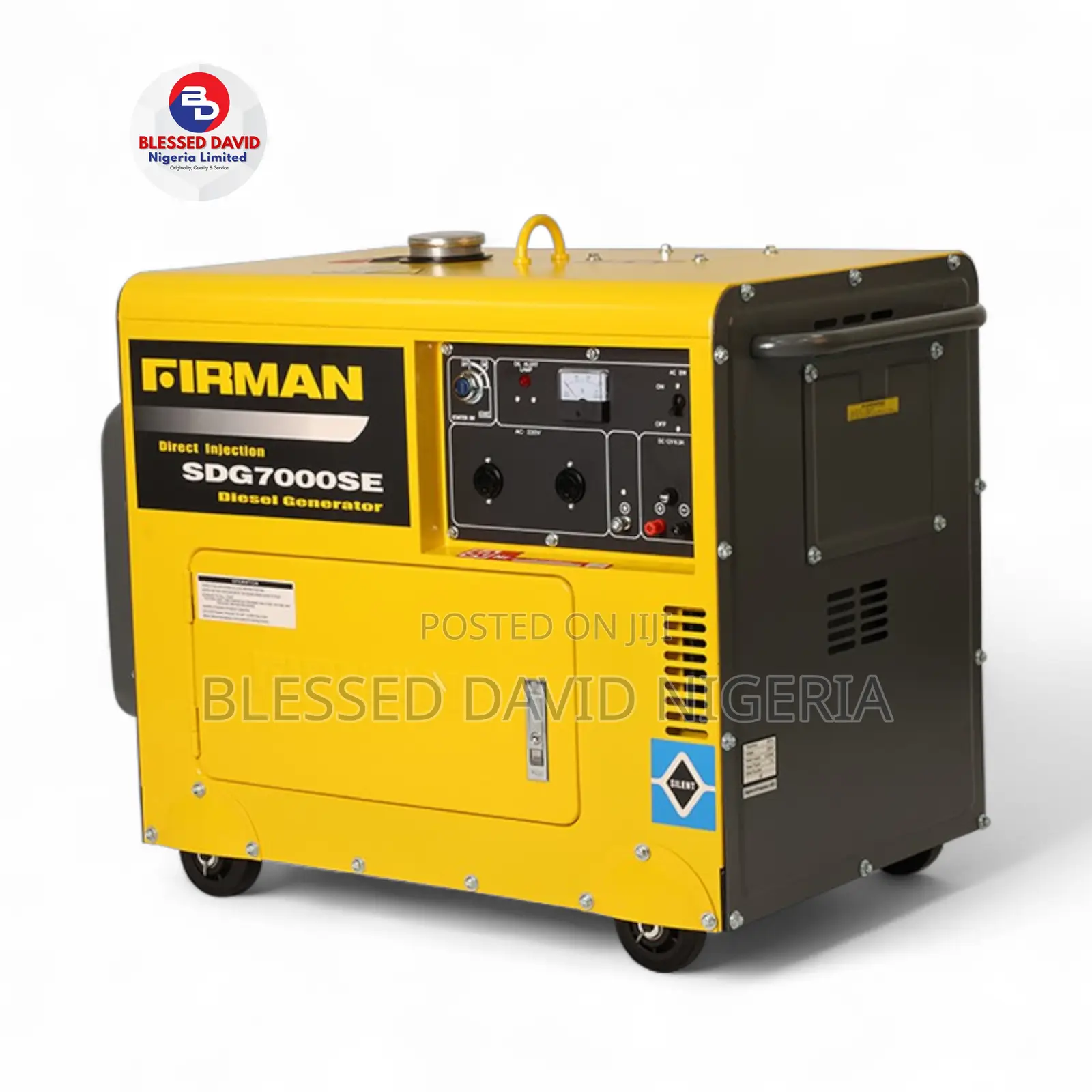 Firman 5kva Sound Proof Key Start Generator - Sdg7000se