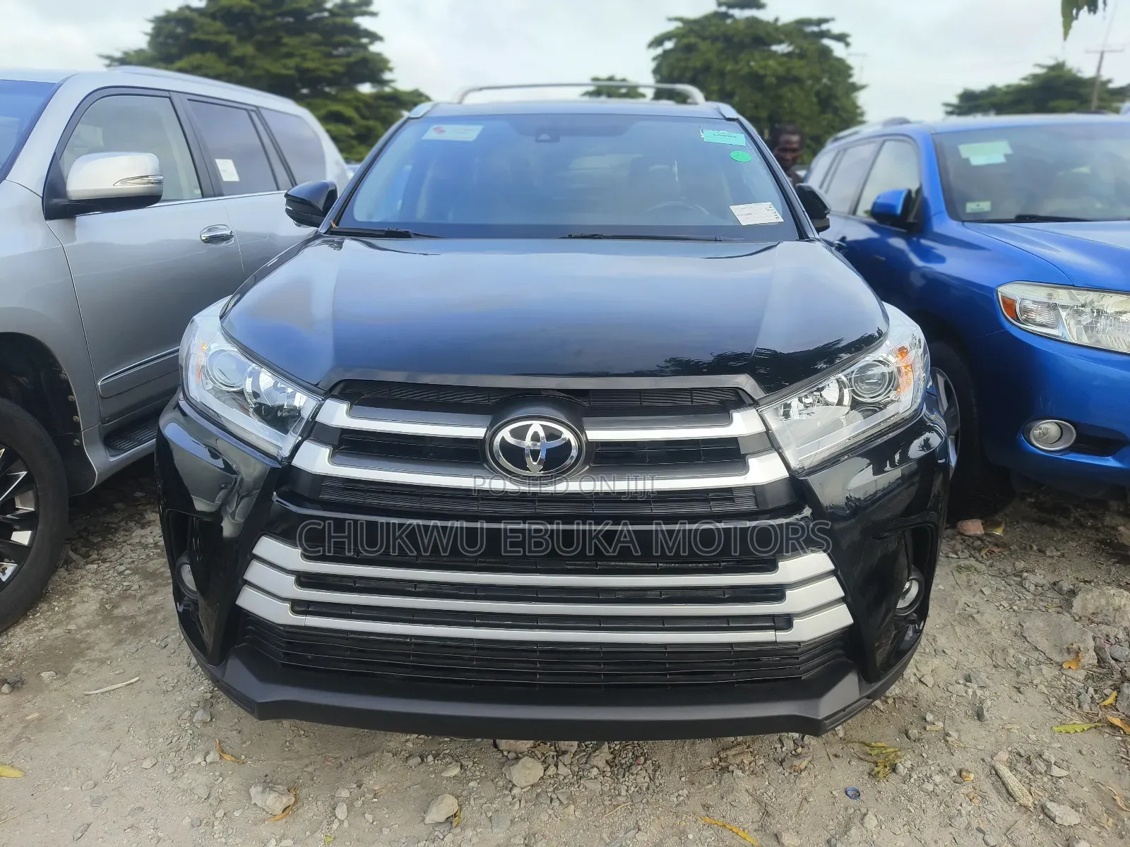 Toyota Highlander Limited 4dr SUV AWD (3.5L 6cyl 6A) 2015 Black