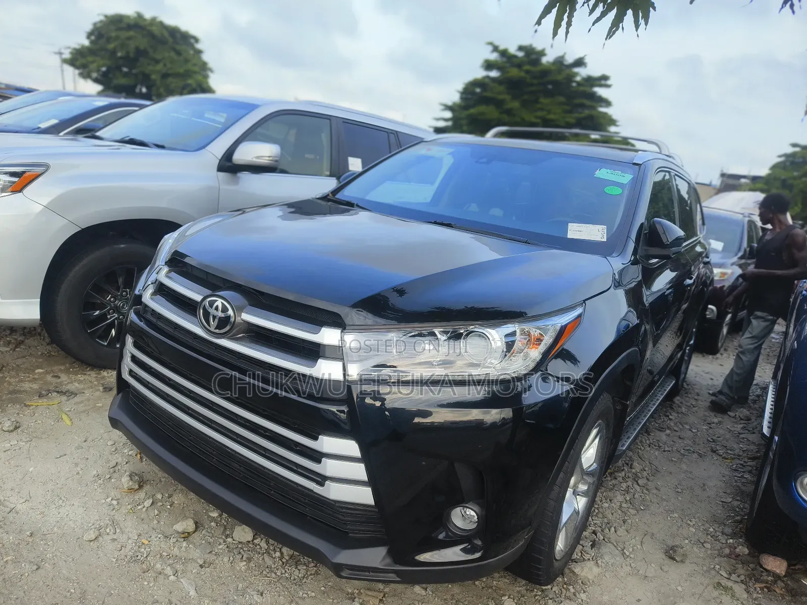 Toyota Highlander Limited 4dr SUV AWD (3.5L 6cyl 6A) 2015 Black