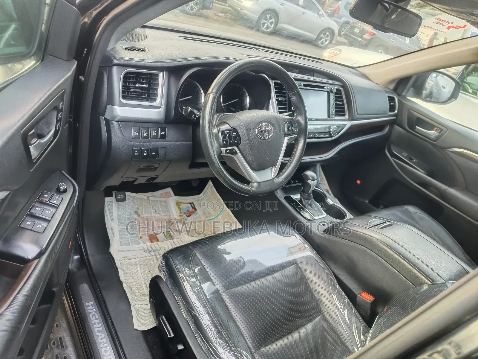 Toyota Highlander Limited 4dr SUV AWD (3.5L 6cyl 6A) 2015 Black