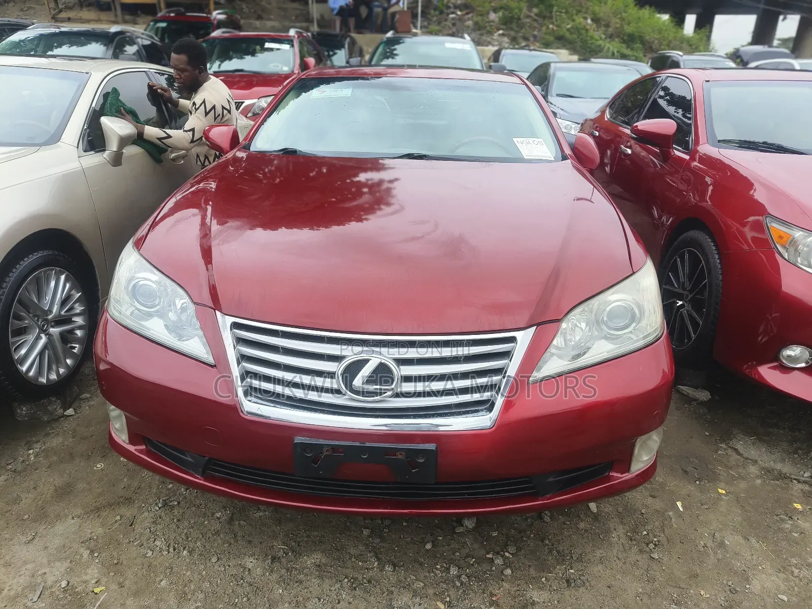 Lexus ES 350 2011 Red
