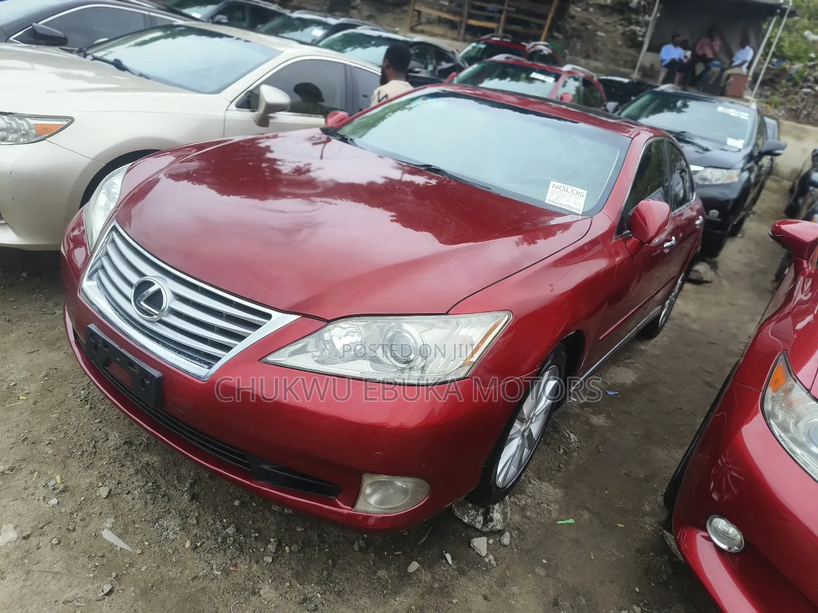 Lexus ES 350 2011 Red