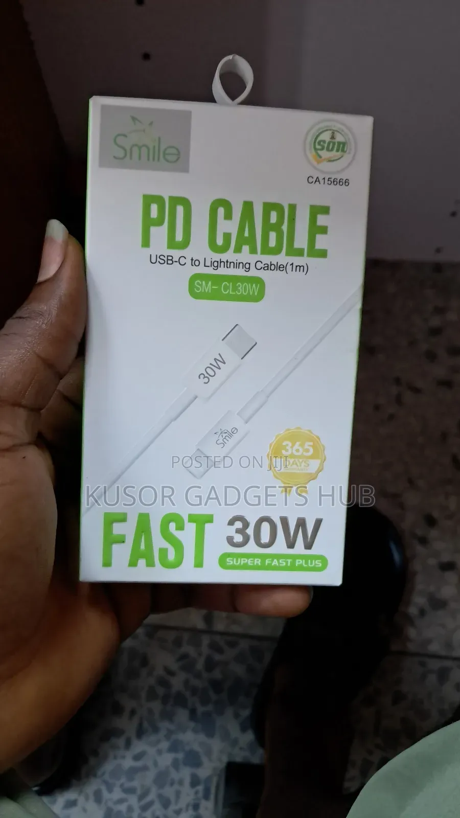 Usb -C. To Lighting Cable