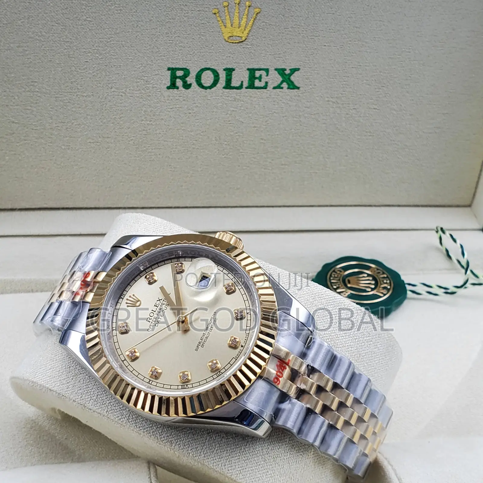Rolex Unisex Luxury Watch With Box and Certificate Card