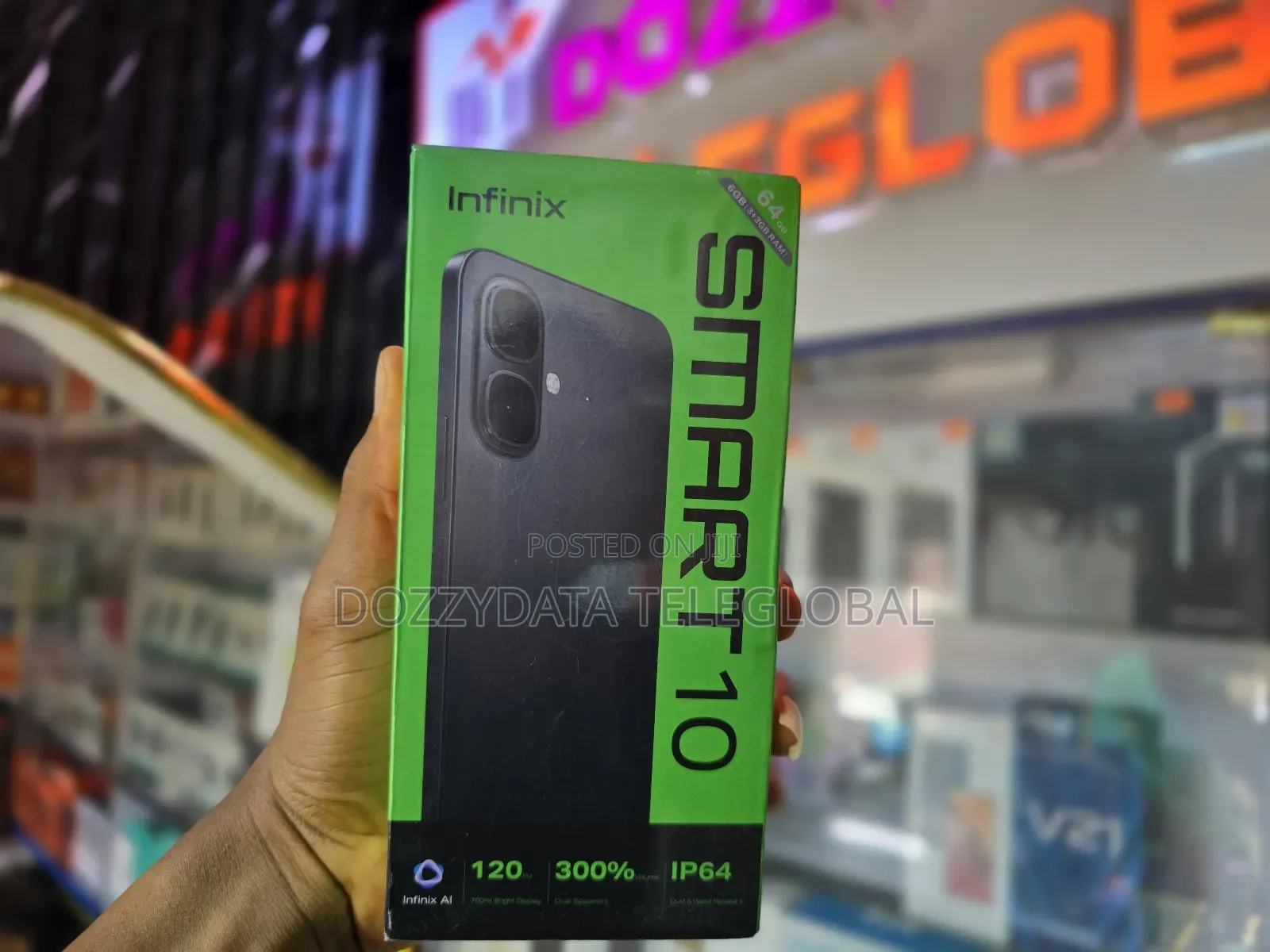 New Infinix Smart 10 128 GB Black