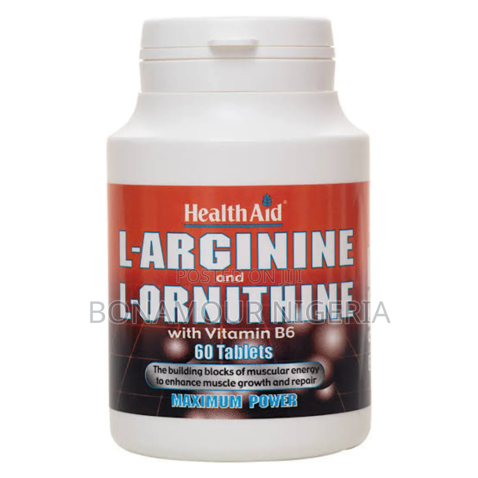 Healthaid L-Arginine L-Ornitine X60 Tabs
