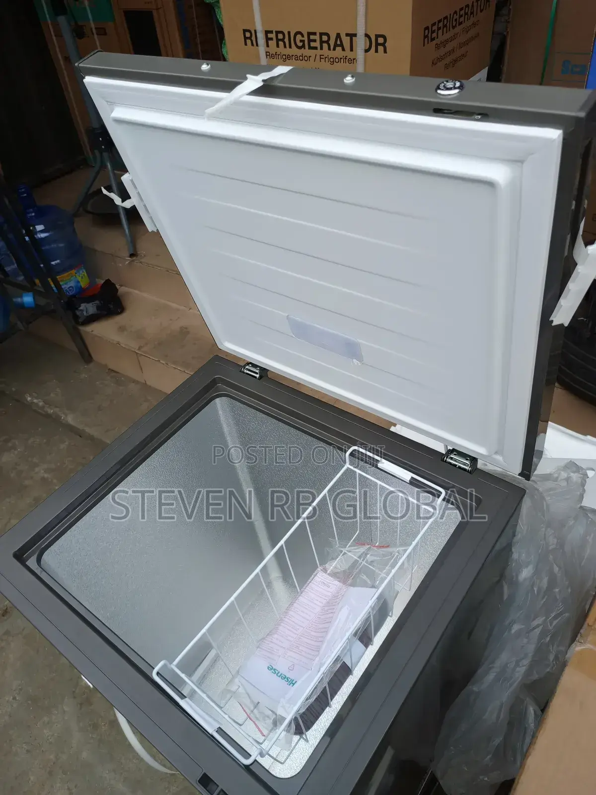 Hisense 142 Liters Chest Freezer Silver | FRZ Fc 180sh