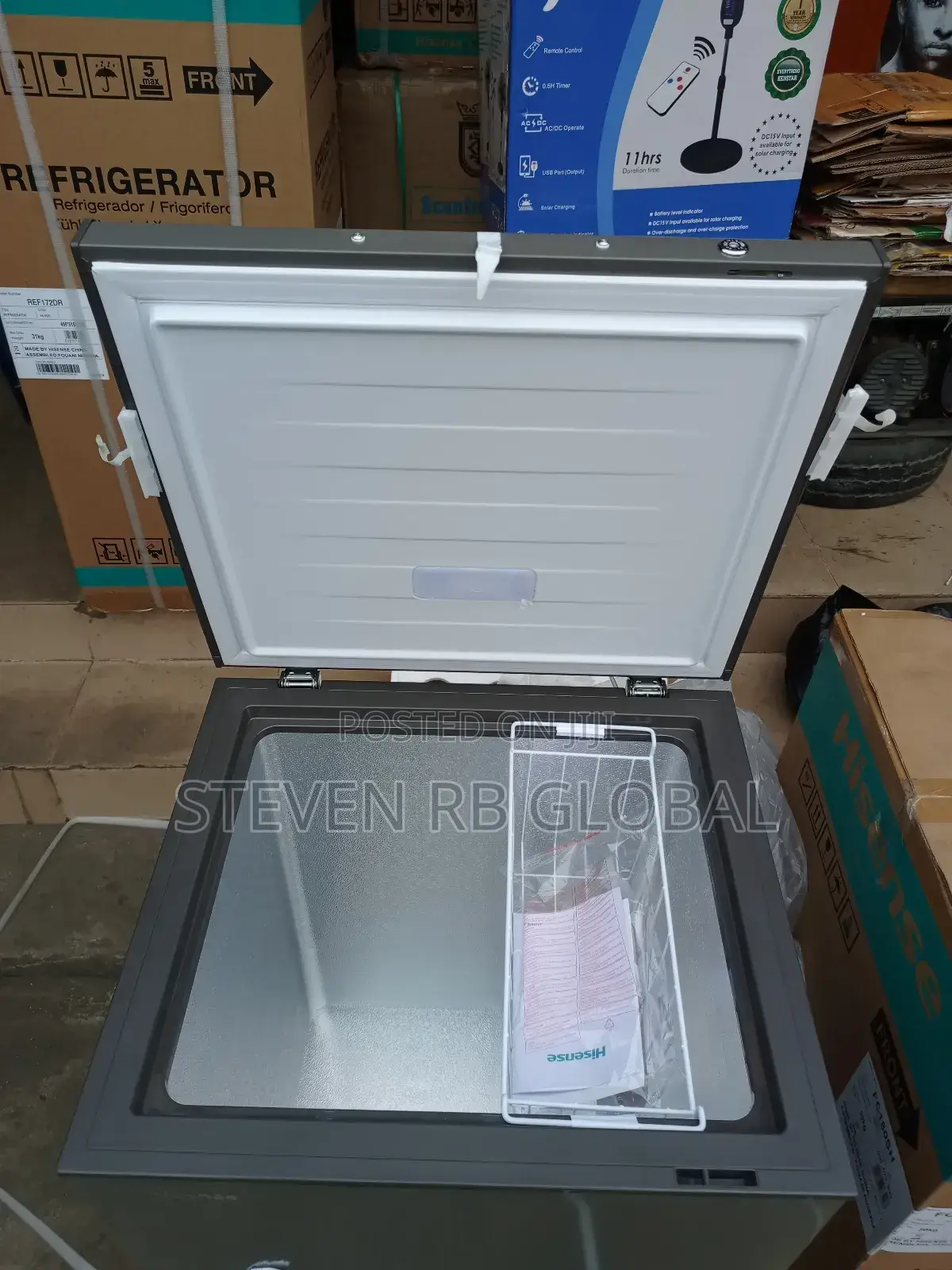 Hisense 142 Liters Chest Freezer Silver | FRZ Fc 180sh