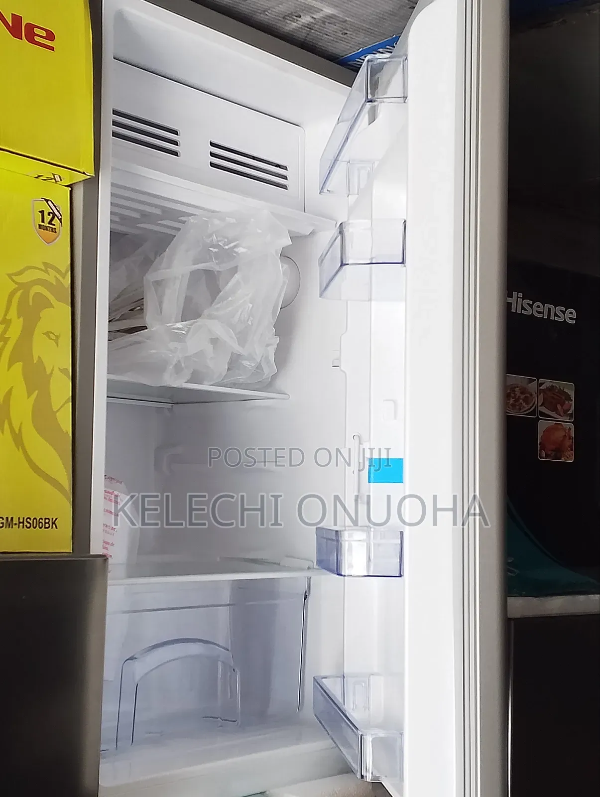 Bruhm One Door Fridge With Low Voltage