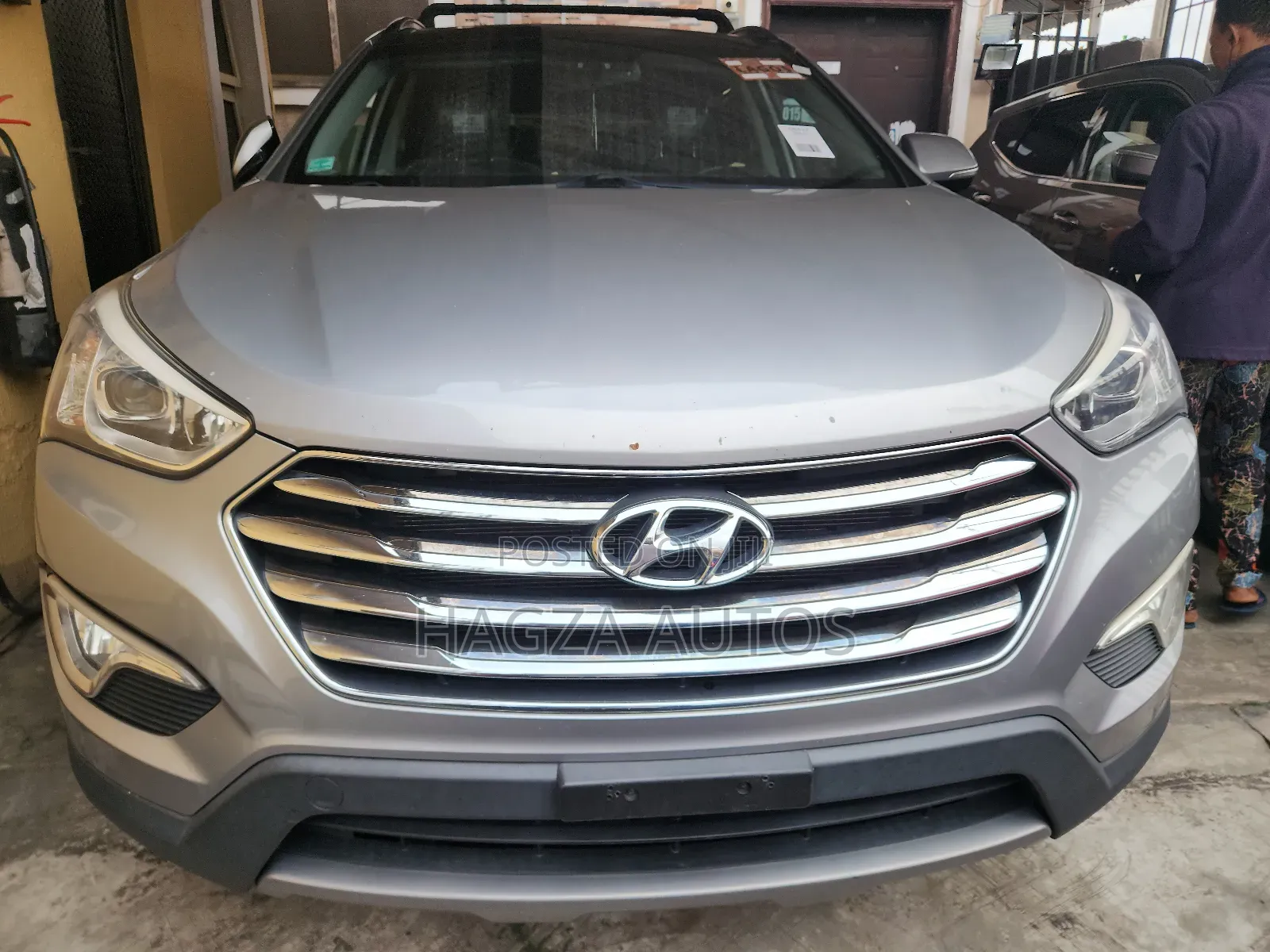 Hyundai Santa Fe Limited w/Saddle Interior 4dr SUV AWD (3.3L 6cyl 6A) Silver