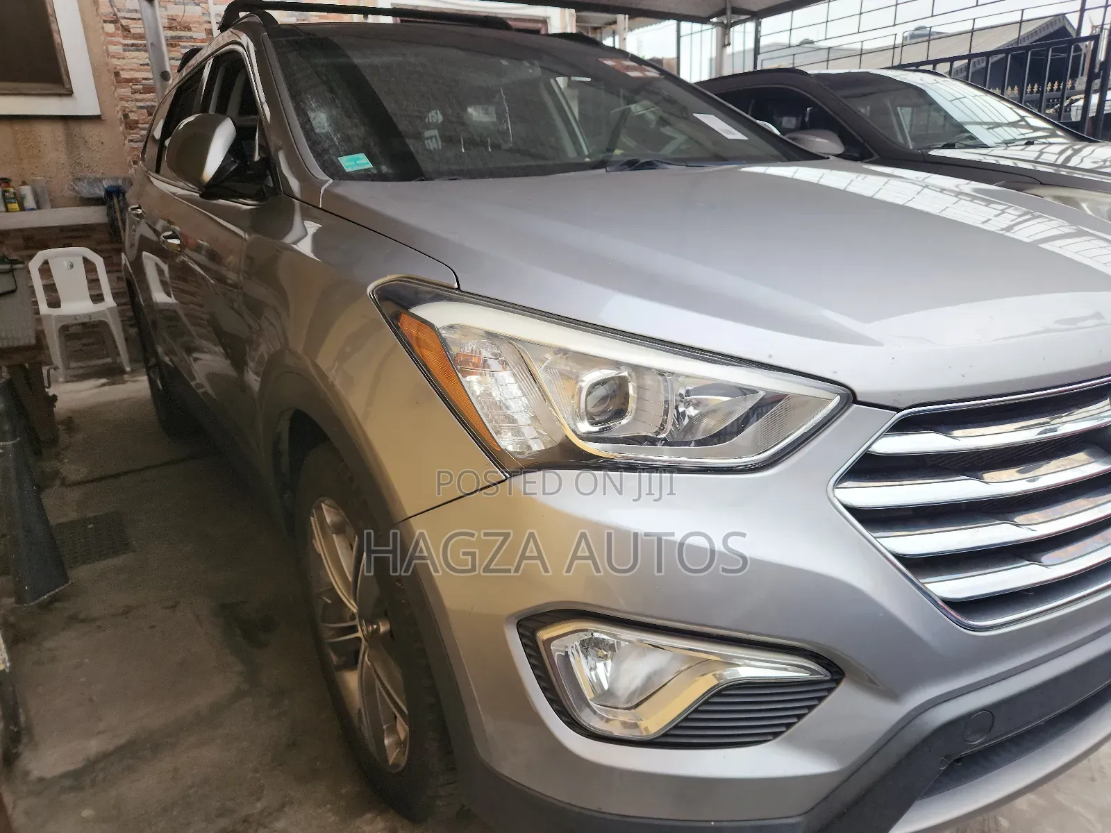 Hyundai Santa Fe Limited w/Saddle Interior 4dr SUV AWD (3.3L 6cyl 6A) Silver