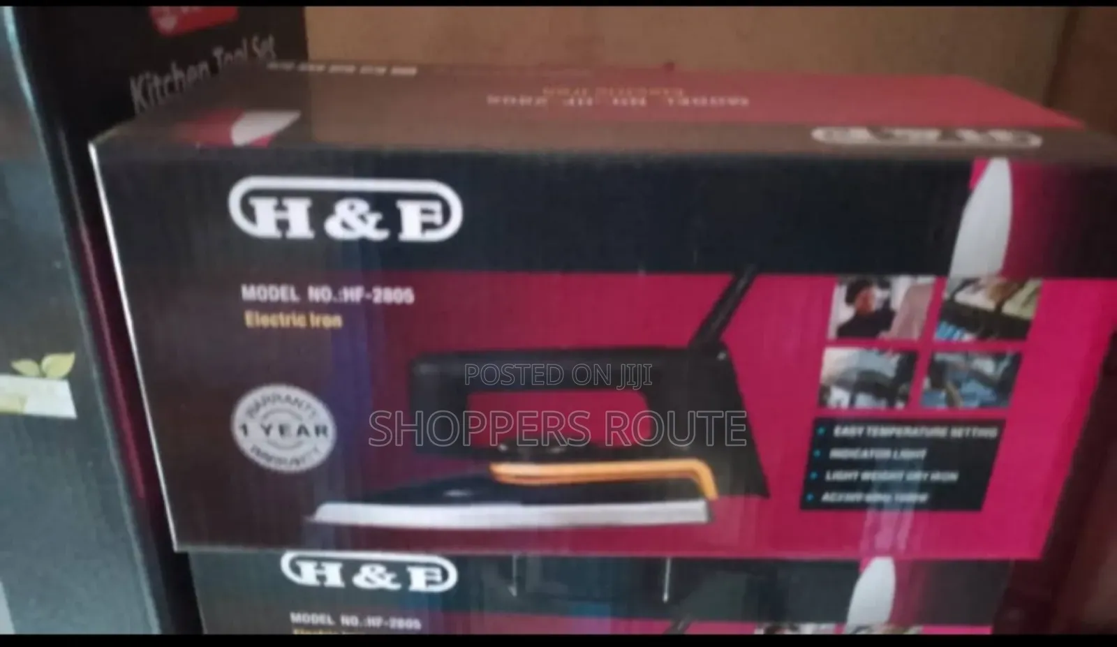 H F Electric Iron Hf2805