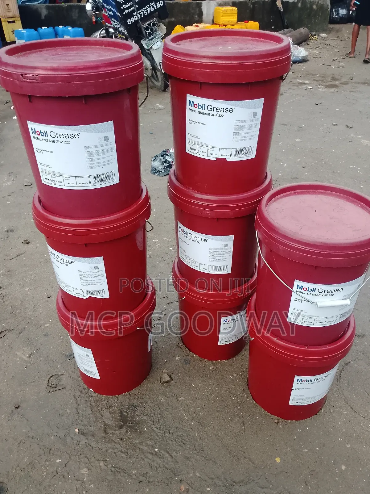 Mobil Grease Xhp 222 Dark Blue Colour