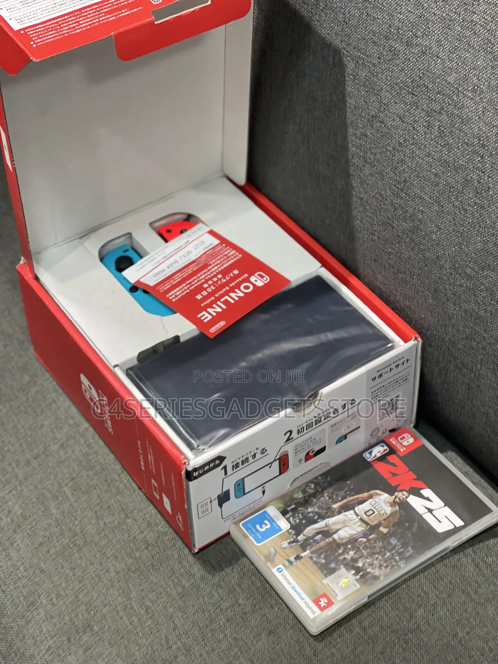 Open New Switch Oled With Nba 2k 25
