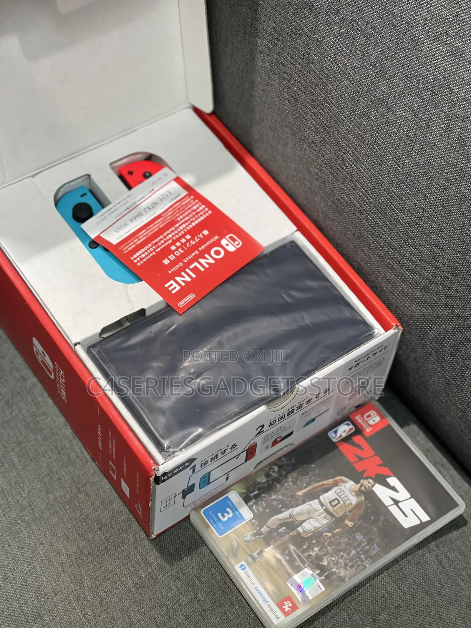Open New Switch Oled With Nba 2k 25