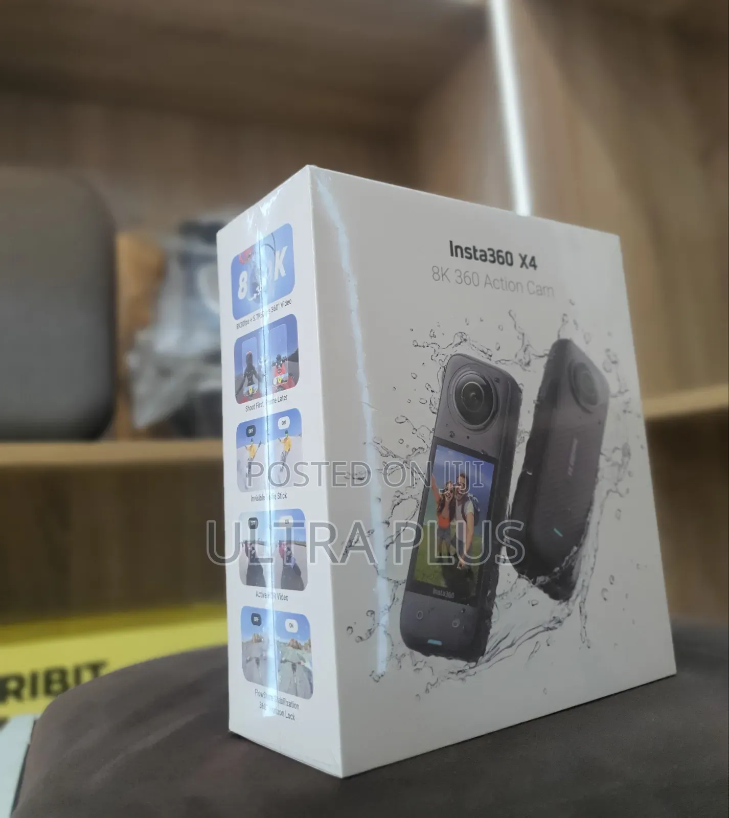 Insta360 X4-8k Waterproof 360 Action Camera