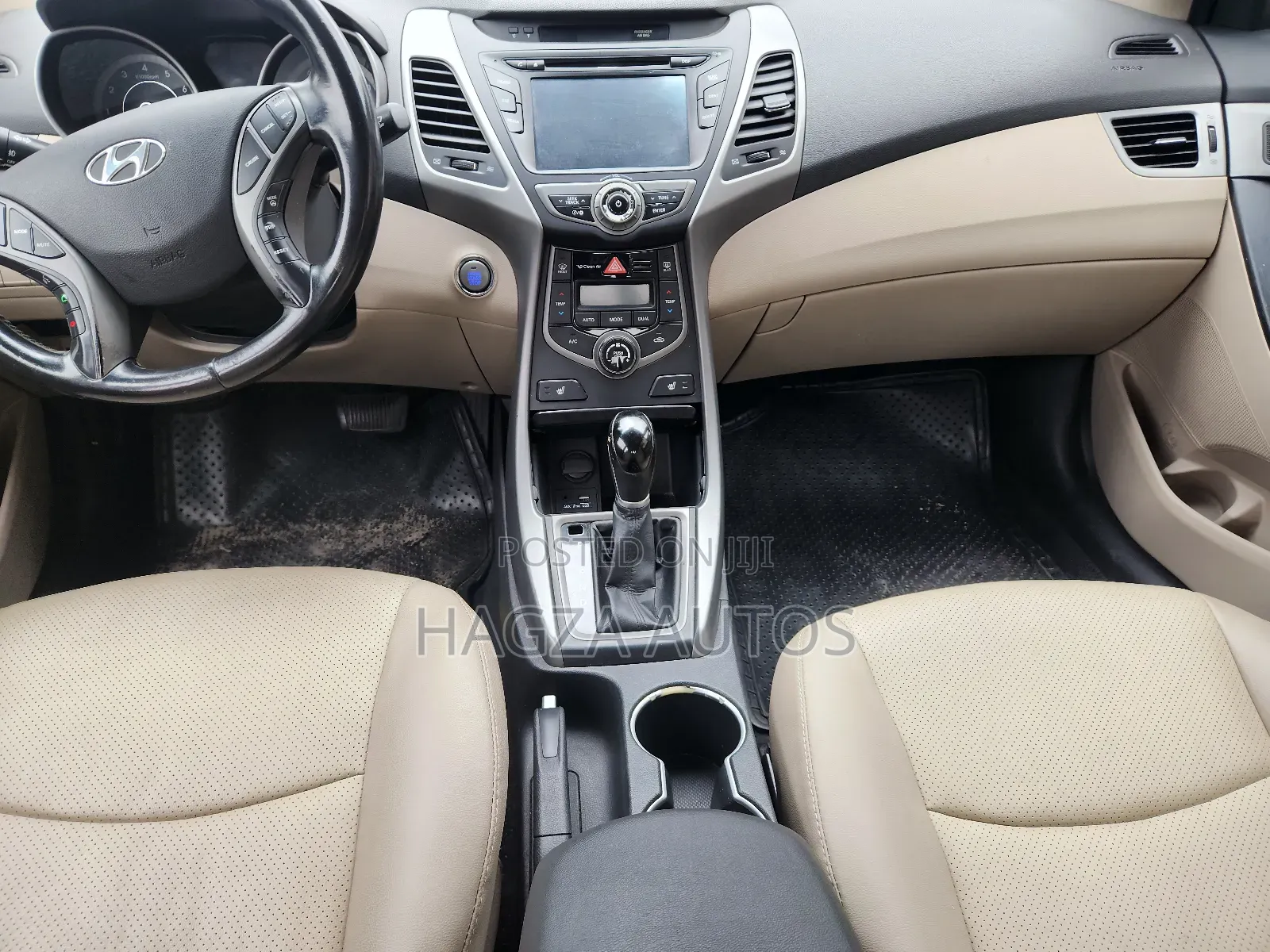 Hyundai Elantra Limited PZEV 4dr Sedan (1.8L 4cyl 6A) 2014 Black