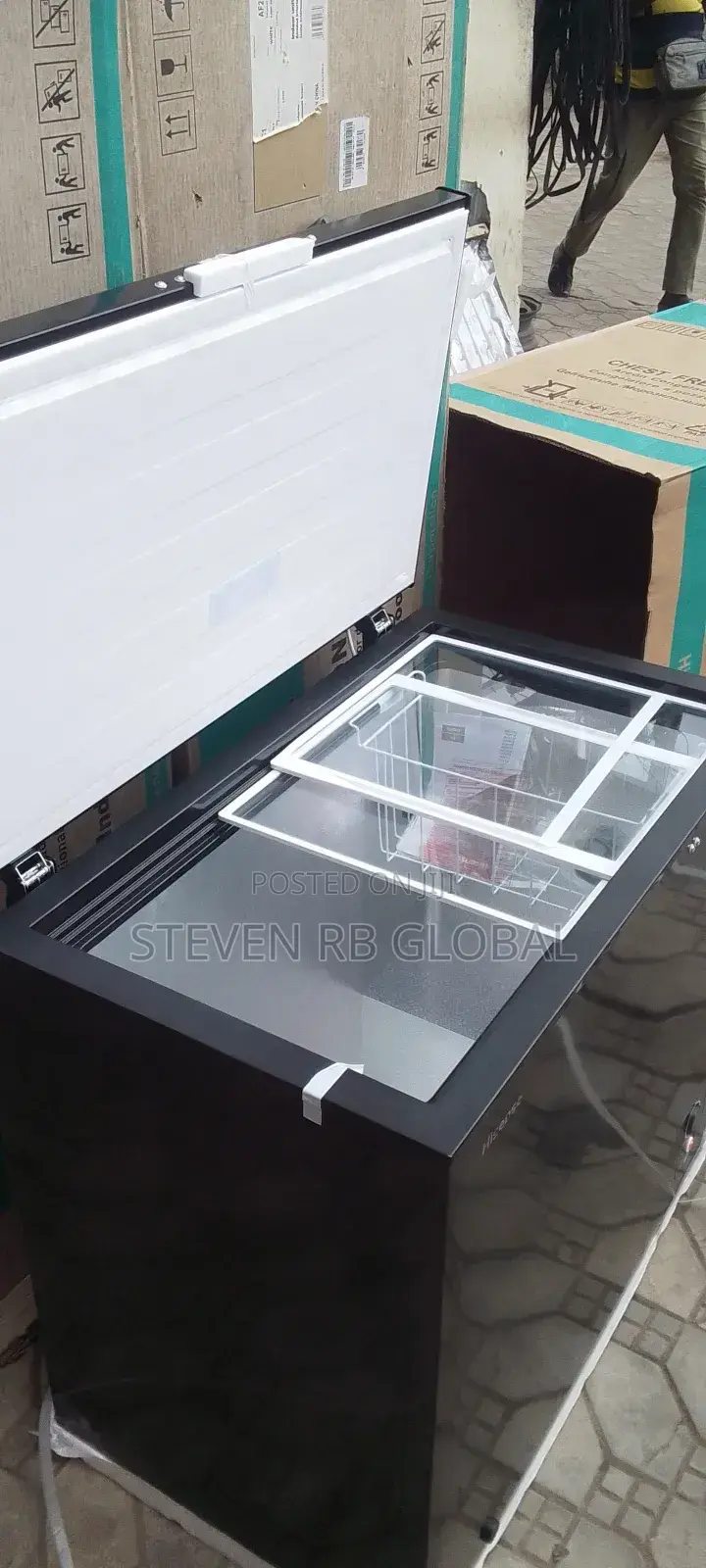 Hisense 189 Litres Chest Freezer With Glass Door | Fc 250sh