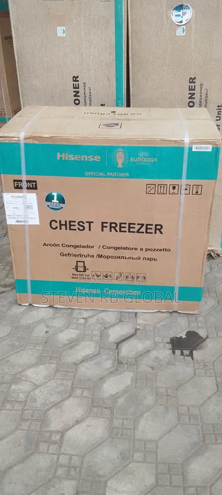 Hisense 189 Litres Chest Freezer With Glass Door | Fc 250sh